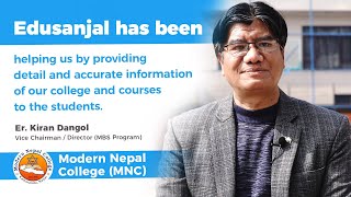 Edusanjal is a great online resource for students in Nepal - Kiran Dangol, Vice Chairman of MNC screenshot 5