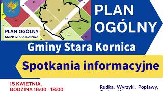 Plan ogólny gminy Stara Kornica odpowiedzią na potrzeby mieszkańców 