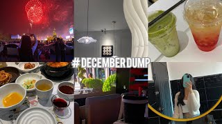 December dump: shopping | eating | movie | hang out 🌷-Nnyyka