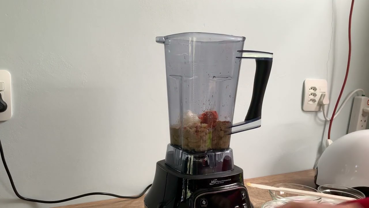 MiHealthmaker Power Blender making vegan cheese