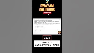 Cloud Computing Week 12 Assignment Solutions | SWAYAM NPTEL | JAN-MAY 2025 | SUBSCRIBE