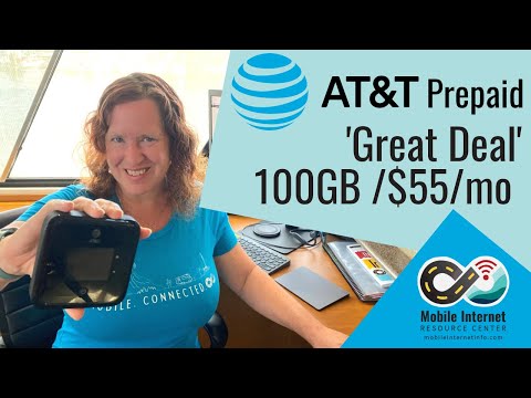 ATu0026T Prepaid - 100GB / $55/mo for Hotspots, Routers u0026 Tablets: Great Deal Plan Upgrade!
