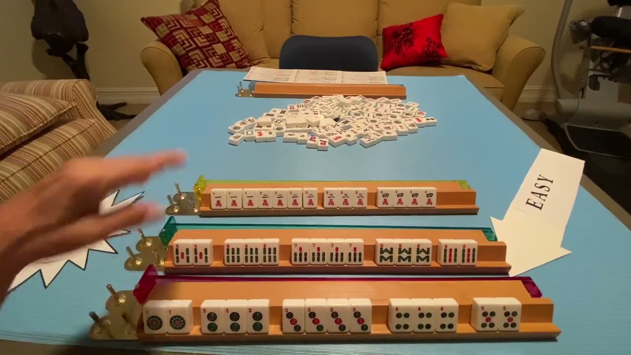 "Your First Easy Hand!”  Easiest Hands for Beginners in American Mah Jongg