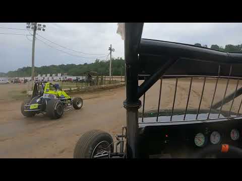 Pittsburgh Pennsylvania Motor Speedway RUSH Sprint Car Heat Race 8/1/26 (#82 POV)