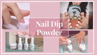Nail Dip Powder Manicure DIY - How I Do My Own At Home | Beginner&#39;s Starter Kit