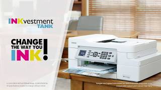 The Mfc-J805Dw Delivers Up To One-Year Of Printing Using Only The Ink Cartridges Provided In-Box¹
