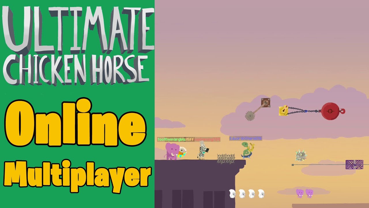 Coin Quitters and Custom Games | Ultimate Chicken Horse Online Multiplayer #1