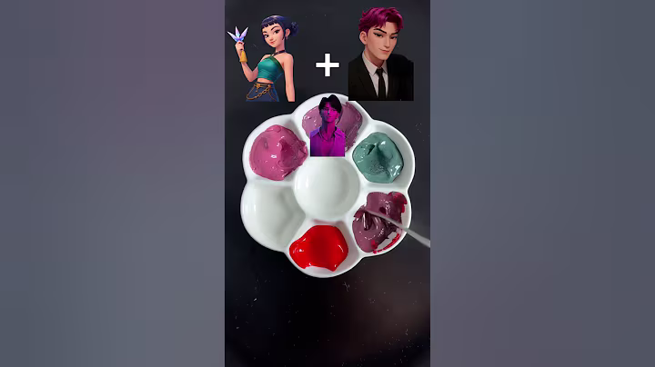 K Pop Demon Hunters 🎨 Mixing Colors RUMI MIRA ZOEY SAJA BOYS 40