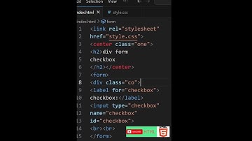 html div form label input checkbox learn #html #htmlcode #coding #code #htmlbuilder #html5 #htmlcss
