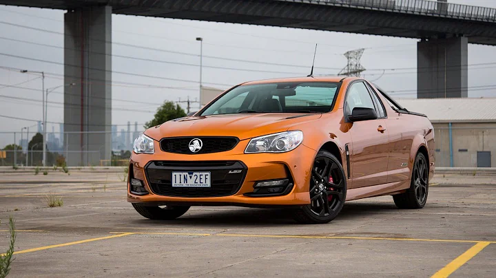 2017 Holden Ute SS V Redline