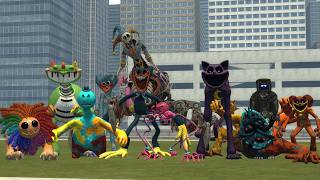 Surviving Poppy Playtime Monsters in the City | Garry's Mod screenshot 3