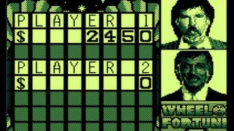 Wheel Of Fortune 2 - Game.com Tiger Electronics - MAME MESSUI64 v0.171 emulator