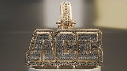 How to create a realistic diamond name pendant in blender(2025)