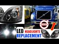 Vnl 670 & 780 Vovlo Truck LED Headlight Replacement, 04 - 2017 Model