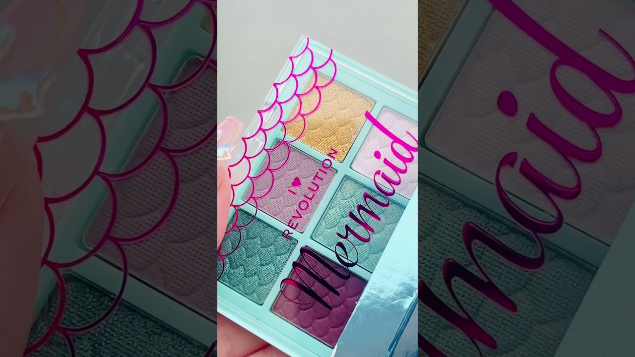 Splash into glam with Revolution Mermaid Eyeshadow Palette 🎨 Only at Lotshop.pk 💖