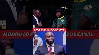 Modou Lo sur les locaux de canal +🥳👑🤩 #shortvideo