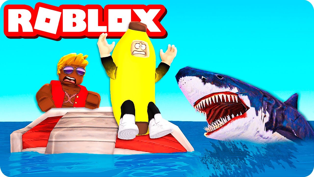 🦈 ¡¡UN TIBURÓN GIGANTE NOS ATACA EN ROBLOX!! 😱