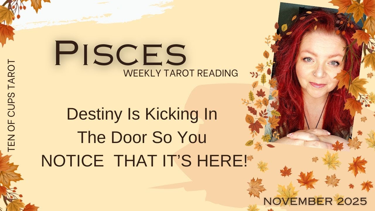 ♓Таро Рыб — «Судьба вот-вот ШОКИРУЕТ вас, появившись!» Ноябрь