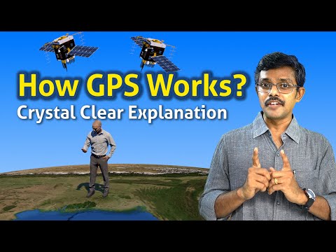 Working of GPS | Why four satellites | How is time offset corrected.
