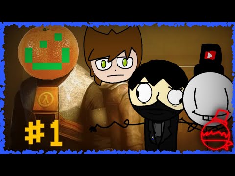 Half-life 2 Эпизод 1 - Synergy - Прохождение вместе с Тануки, Инкновном и Л35 #1