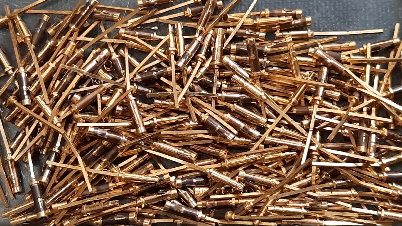 ЗОЛОТО из разъемов TESLA