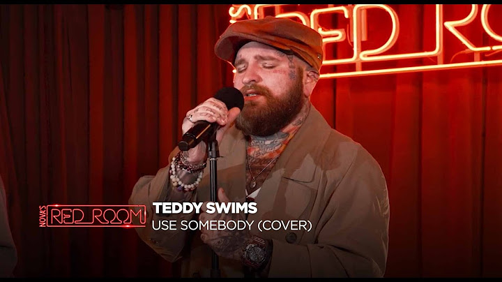Use Somebody Cover version - Cover performance video thumbnail