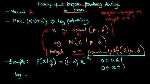 How to code up a bespoke probability density in Stan
