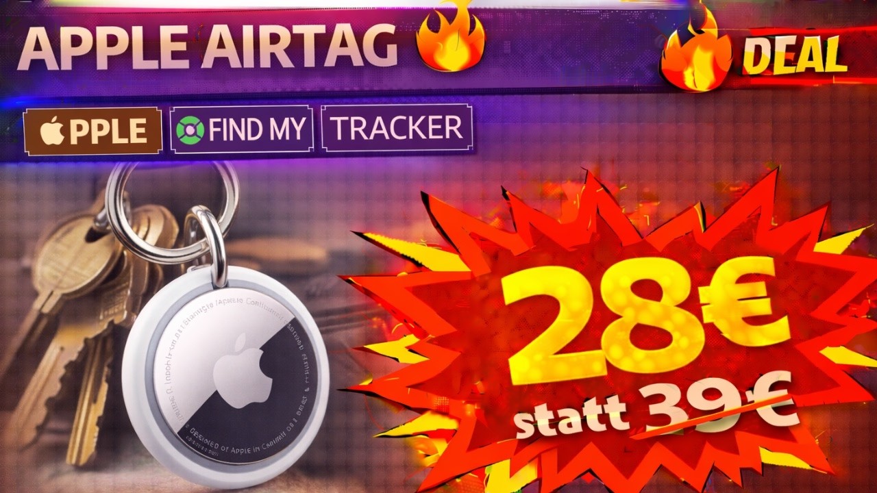 Deal des Tages: Apple AirTag – nur 28€!🔥| MyDailyBrands