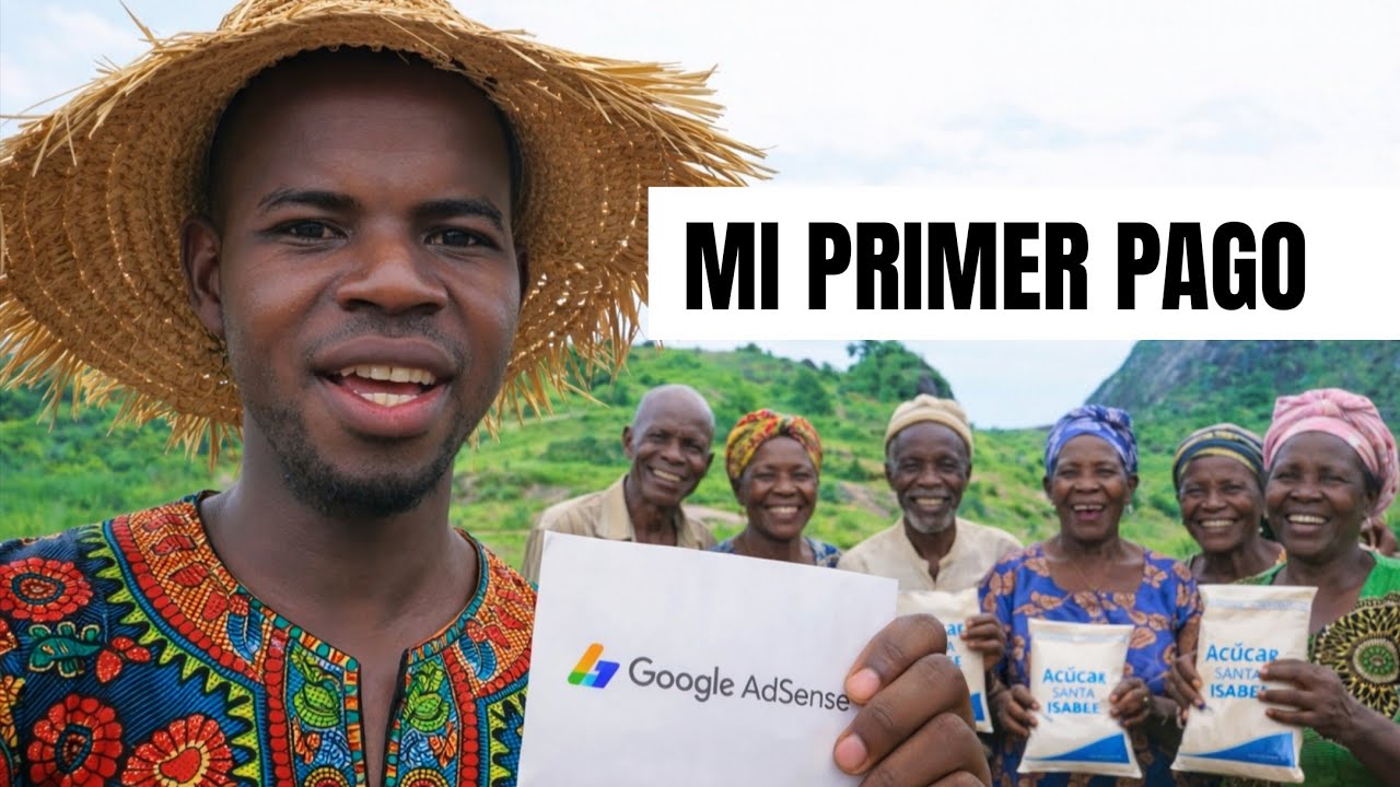Compartiendo las primeras ganancias de AdSense con ancianos y discapacitados africanos
