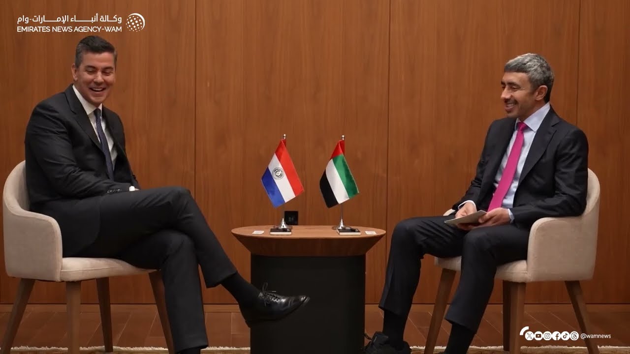 عبدالله بن زايد يلتقي رئيس الباراغواي على هامش الجمعية العامة للأمم المتحدة