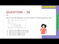 Question - 38 | Class 12th CBSE 2021 Computer Science Mid-Term Paper | Lists in Python