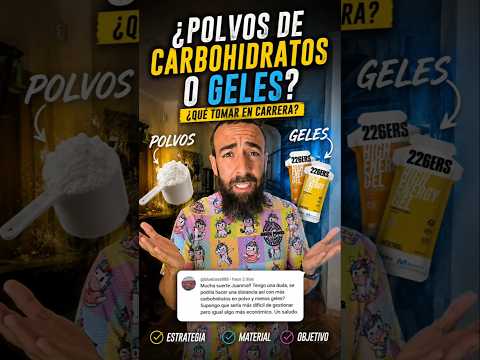 🥤 ¿POLVOS O GELES? 🤔 #NutricionDeportiva #TrailRunning #UltraTrail #AndorraByUTMB