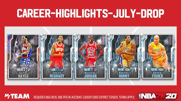 NBA 2K20 MyTeam Career Highlights Locker Code!