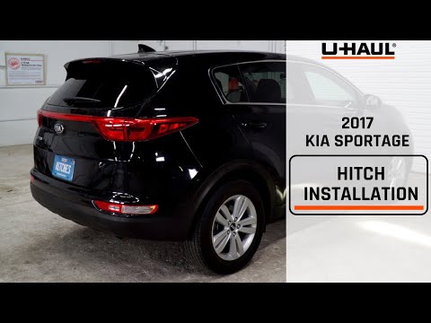 2017 Kia Sportage Trailer Hitch Installation