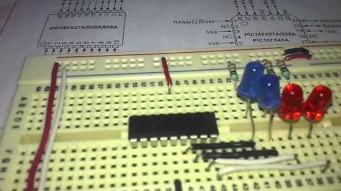 Prender 1 led PIC 16F628A