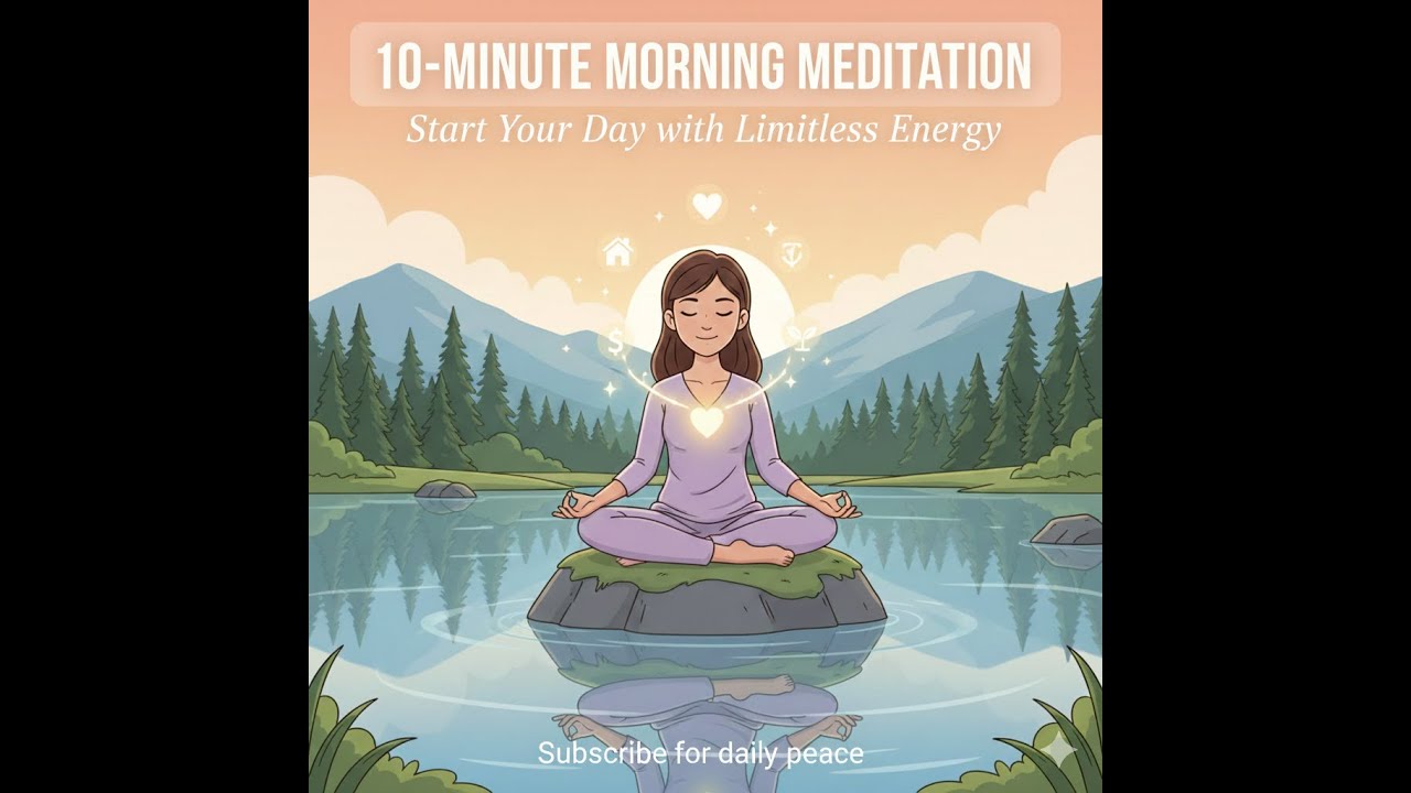 10 Minute Morning Meditation Start Your Day with Limitless Energy - YouTube