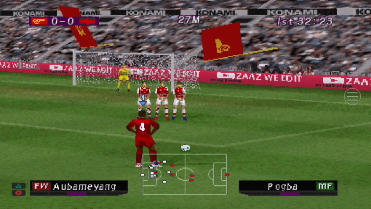 PS1 PES2020, Master league game playing.