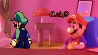 Luigi Se Pone La Ropa De Mario???