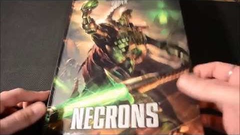 NEW NECRON CODEX 2015  [WH40k]