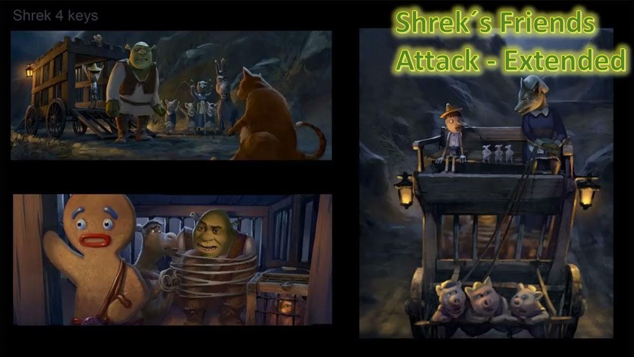 Shrek Forever After- Chimichanga Scene 