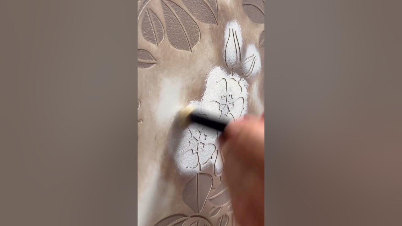 How to Stencil a Divine Art Deco Wallpaper Look that Shines up Your Home  Decor 