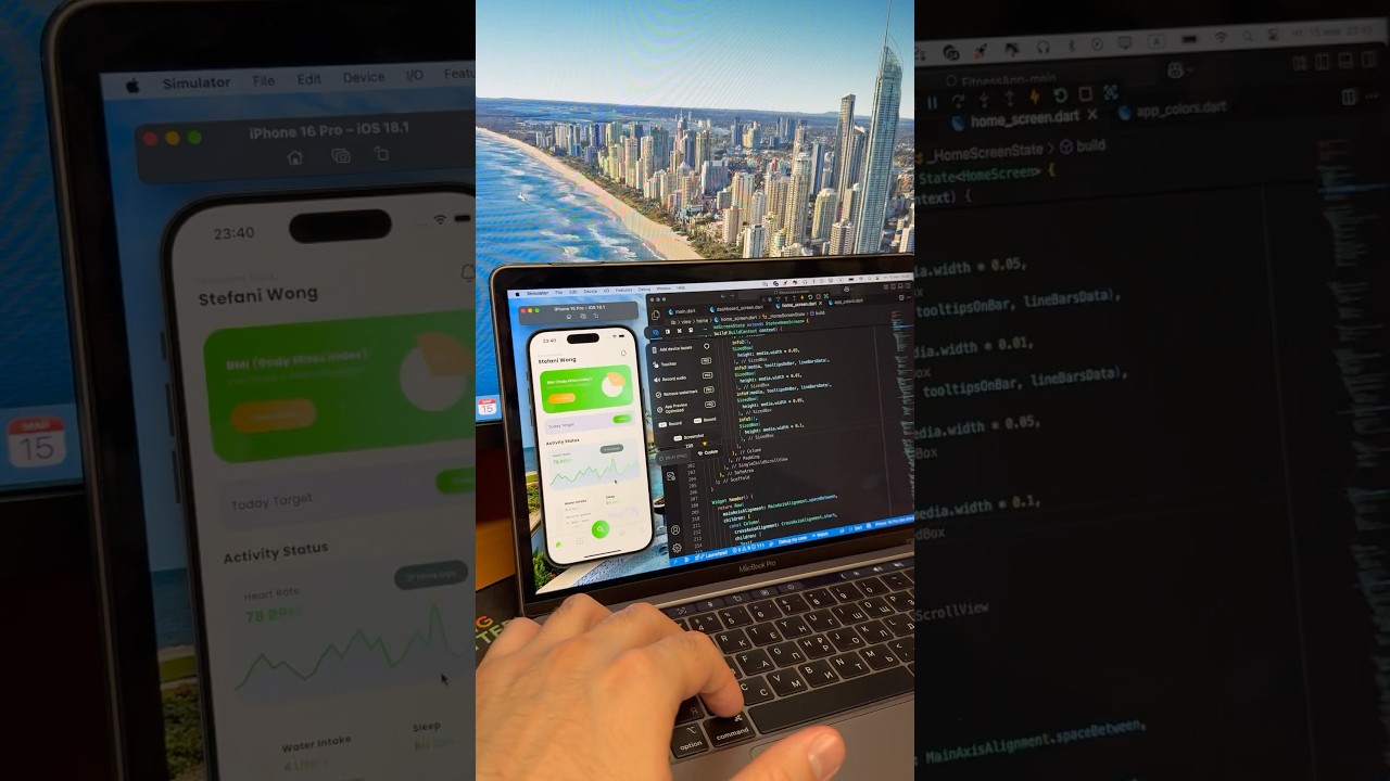 🏋️♂️ Build a Stunning Flutter Fitness App UI!