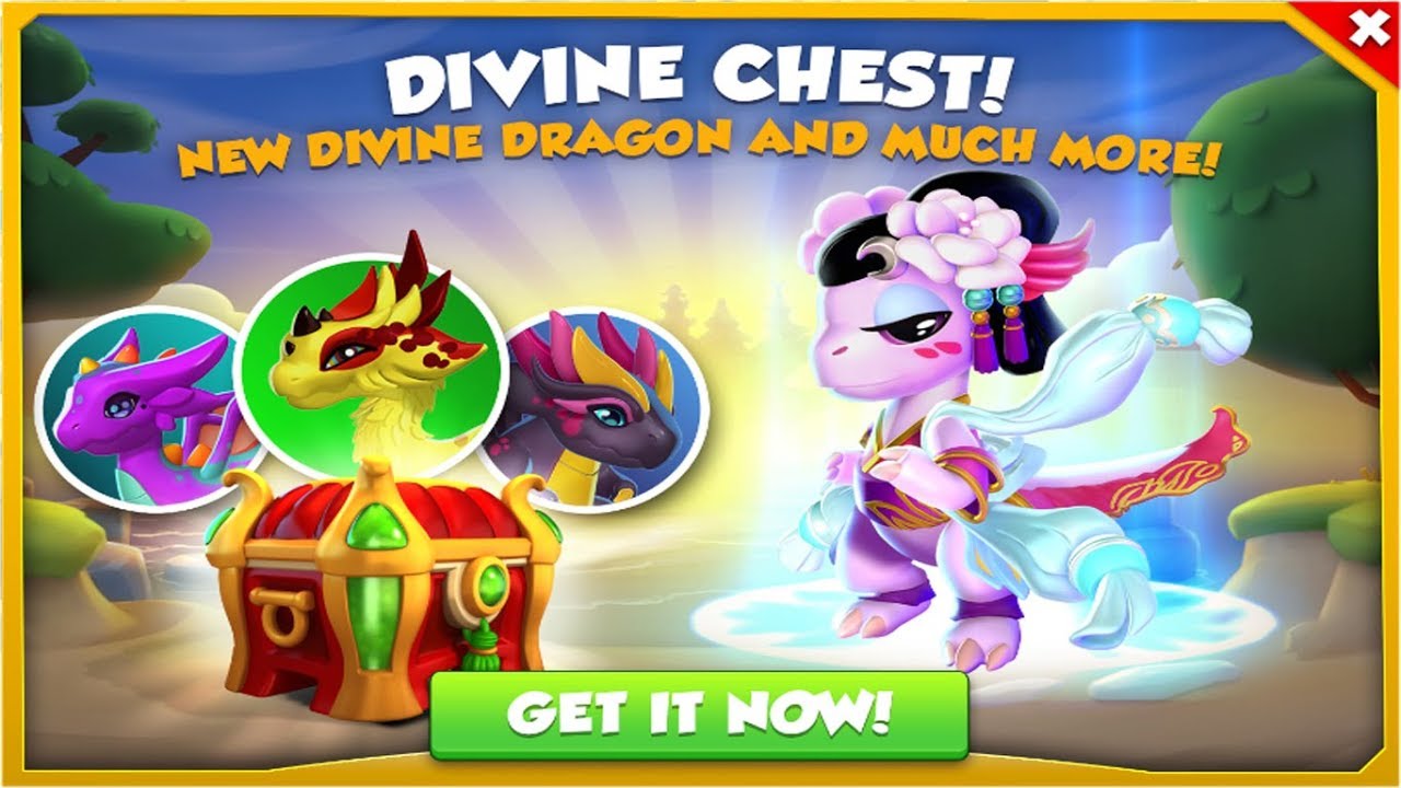 [ NEW ] Divine Dragon and Much More! - Gameplay - Dragon Mania Legends ...