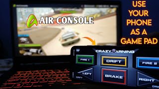 Use Your Smartphone As a GAMEPAD | On TV/PC/LAPTOP | Air Console | screenshot 5