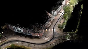 3D mapping with geo-referencing and colorization on a Netherland city