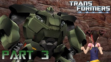 Transformers Prime: The Game Hindi Gameplay Playthrough Part 3 - Battle in the Desert 🏜️