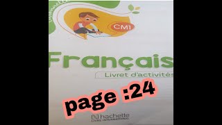 citronnelle CM1,livret  d'activités, page:24