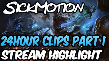 SickMotion - 24 Hour Stream Clips Part 1