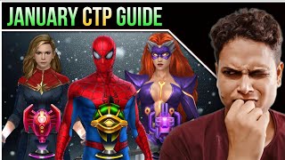 BEST CTP GUIDE JANUARY 2024 | marvel future fight