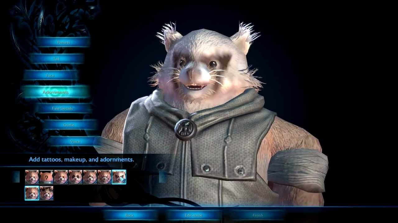 TERA классы и кастомизация classes and customization